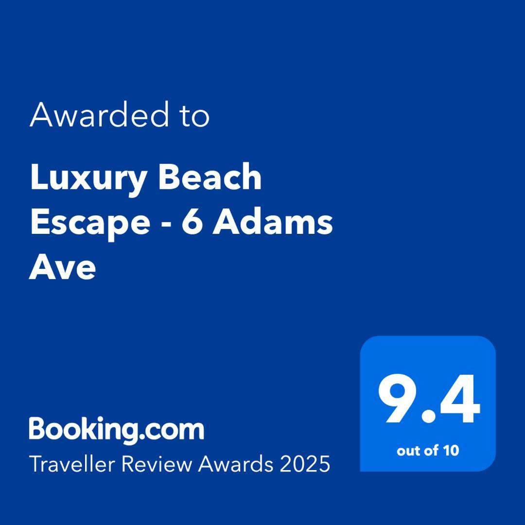 Luxury Beach Escape - 6 Adams Ave Mt Maunganui Mount Maunganui Exterior photo